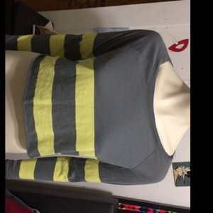 long sleeve cropped shirt